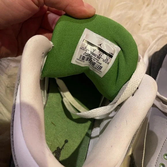 Nike Air Jordan 4 Retro Chlorophyll - Picture 5 of 6